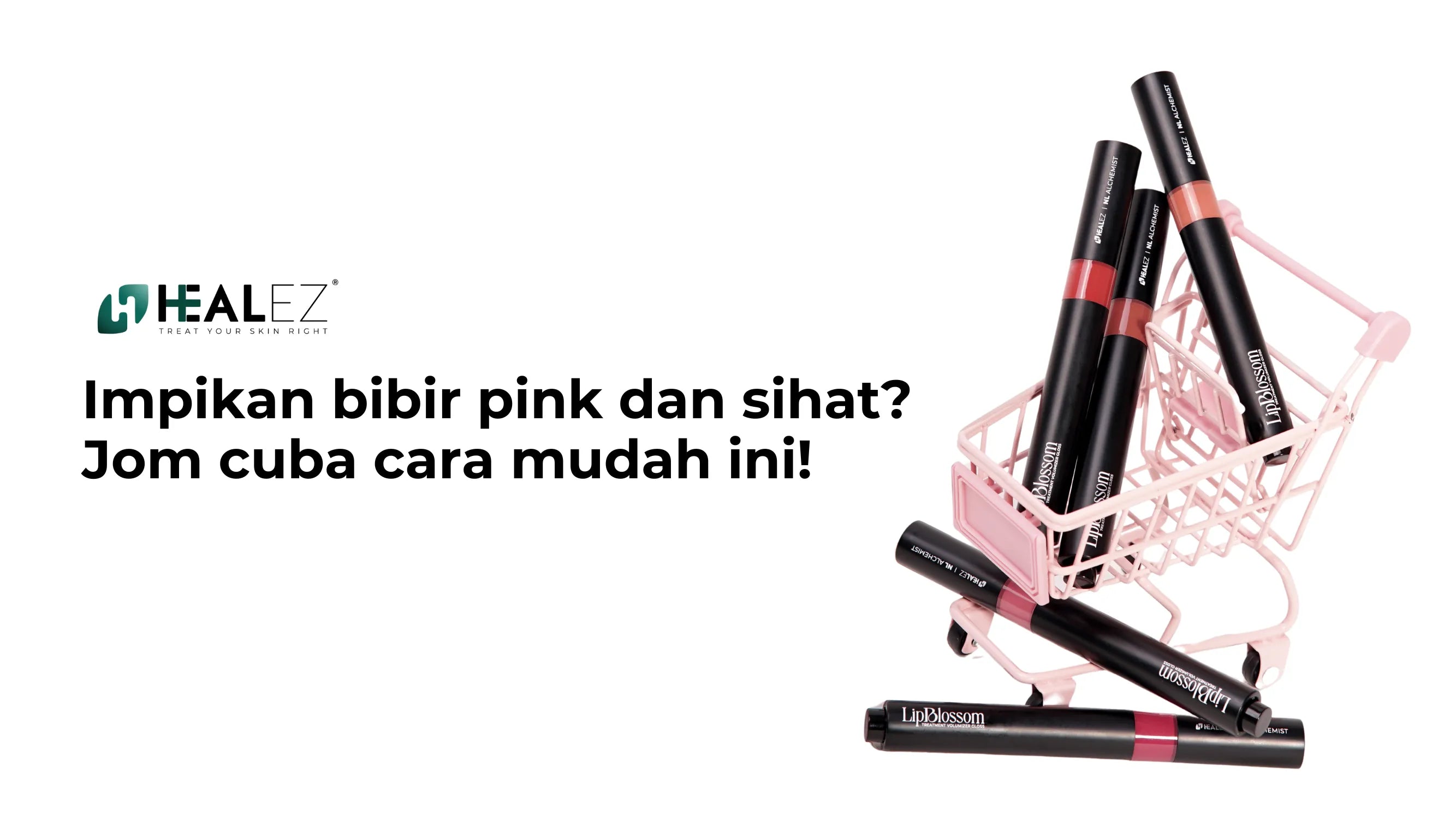 Nak bibir merah jambu semula jadi? Ini cara-cara mudah untuk korang cuba!