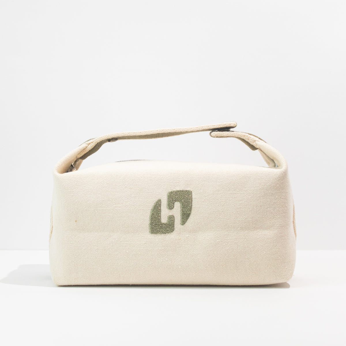 Exclusive Canvas Skincare Pouch – 100% Cotton Handbag Organizer