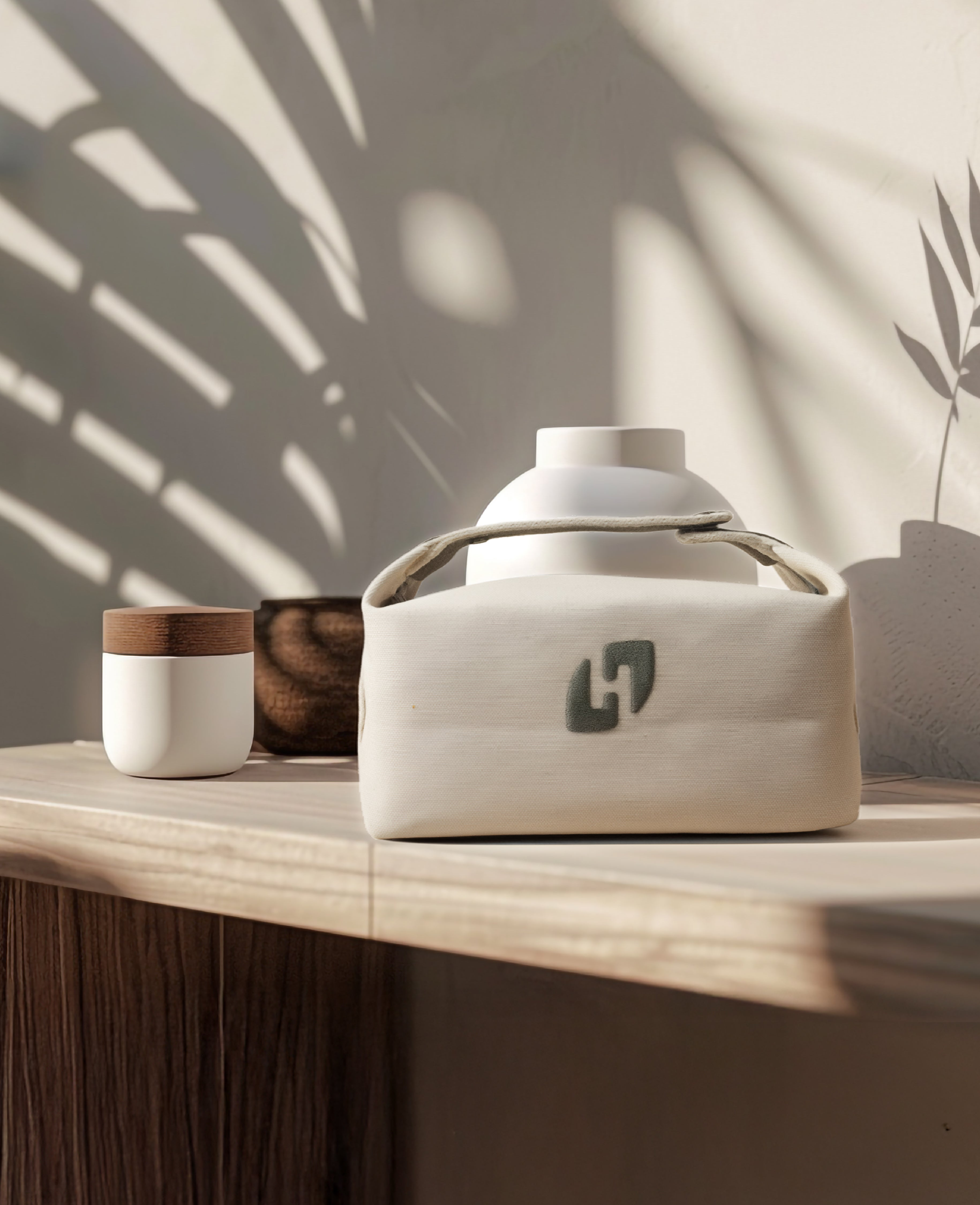 Canvas Skincare Pouch