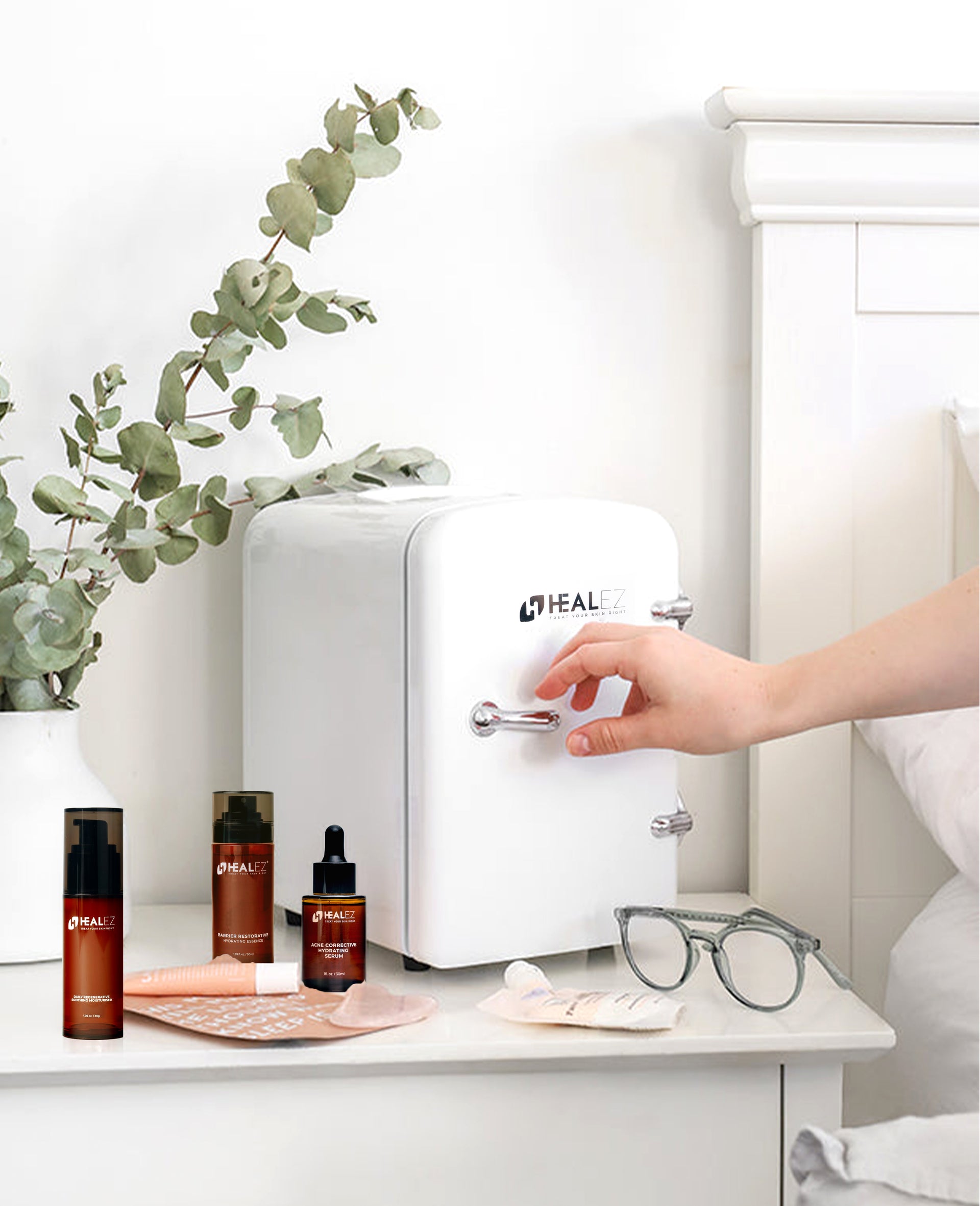 Mini Skincare Fridge